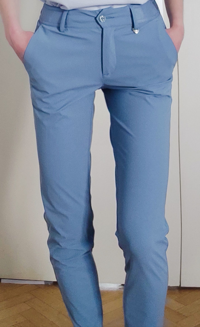 Pantalon femme chervo bleu ciel, ref: 8053801484687